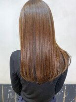 オースト ヘアー ステラ 新宿店(Aust hair Stella)&nbsp;【髪質改善】うる艶酸性ストレート×リンゴ幹細胞トリートメント