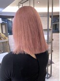 《池袋》ハイトーンピンクベージュ.ハイトーンピンクボブ