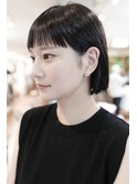 【e's中目黒美容室】ボブが得意◎角を残した愛されマチルダボブ