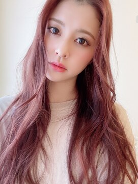 シー バイ ロンド 新宿(Sea by Lond) 【福島】大人可愛いピンクベージュラフウェーブ