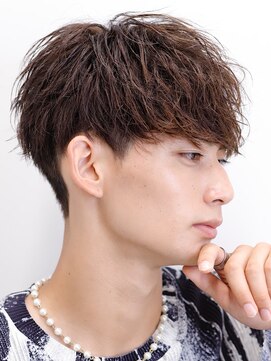 リップス 池袋(LIPPS) ソフトツイストマッシュ　ツーブロックテクノ　刈り上げ