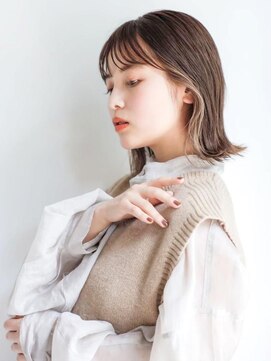 ネリー 銀座(NERIE) 似合わせカットテラッコタ　銀座　外ハネ/学割U24