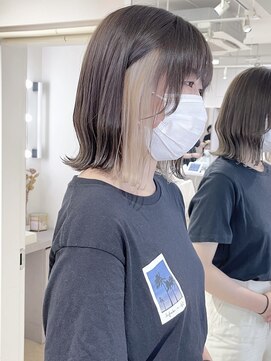 ユーフォリア 新宿店(Euphoria) 結べるボブ インナーカラー