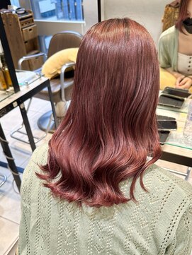 ネオリーブギンザ 銀座店(Neolive GINZA) バレイヤージュ×ピンクカラー