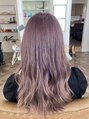 ヘアーディア みどり店(Hair...DiA) パープルガーネット☆ブリーチ必須!!透け感も出て綺麗目カラー♪