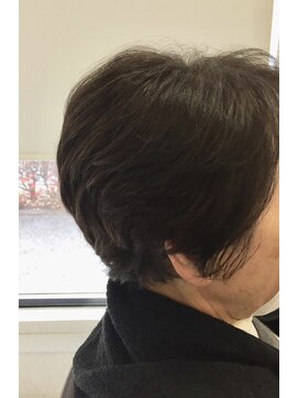 ヘアーカルチャー おゆみ野店(HAIR CULTURE) ショートヘアグレイカラーペインター髪質改善