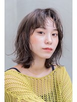 メーヴェ(Mowen)&nbsp;mowen 南堀江 パーマボブ×ニュアンスウェーブ×アンニュイ