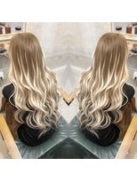 ルフレ 新宿本店1st(Reflet)&nbsp;外国人風カラー×プルエクステで大変身！