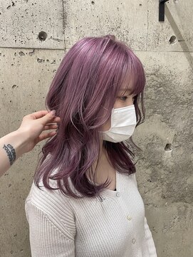 ソウコ(SOUCO) ピンクラベンダー×やんわりレイヤー