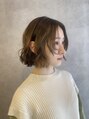 エルモナ(Elmona) 動きのある顔まわりカットお任せください♪韓国風/レイヤーcut