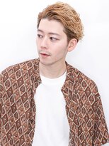 ルックグッドストア(LOOK GOOD STORE)&nbsp;束感ショートマッシュパーマウルフ波巻きハイライト302