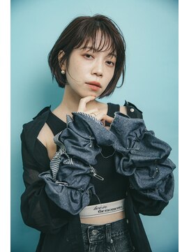 アリ 葛西店(ALi) ワンレンボブ ショートボブ 似合わせカット葛西髪質改善|