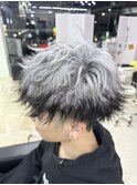 『デザインカラー』ブリーチカラー+PREXケア処理+TR