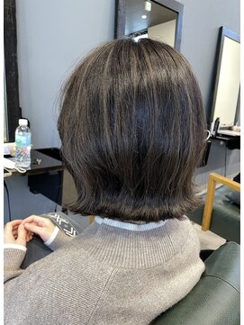 レナータ ヘア(Renata hair) 30代40代50代大人可愛い/くびれBOB/大人ハイライト/グレージュ
