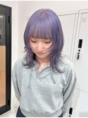 10代/20代/栄/カール/セミディ/シアーカラー/姫カット/ブリーチ