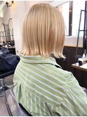 【町田/Luxo by Afinar】切りっぱなし×ペールベージュ