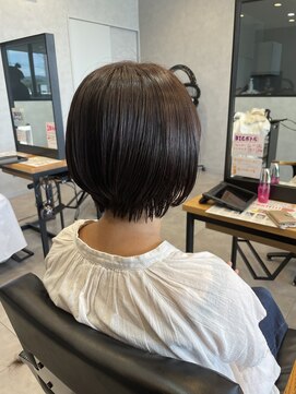 アチーブリス(achieve Liss) 色持ち◎カラー 切っぱなし暗めブラウン20代30代40代