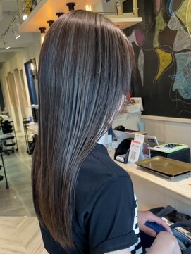 ステアーズバイケー 上尾店(StairS by K) 髪質改善/レイヤーカット/グレージュ/アースカラー[上尾/上尾駅]