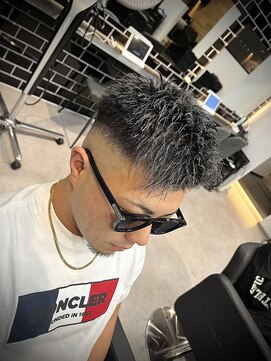 メンズ ラピス 横浜店(Men’sLapis) フェザーアップ×ホワイトメッシュ