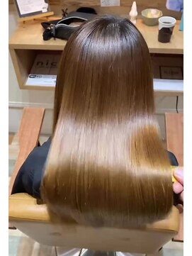 ニコ ヘアリラクゼーション(Nico hair relaxation) 20代30代40代◎大人可愛い小顔艶感ナチュラルハニーベージュ