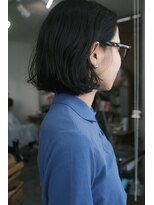 イルフレール(ill frere)&nbsp;ケアパーマ　あごラインボブ　ニュアンス　前髪パーマ　中津