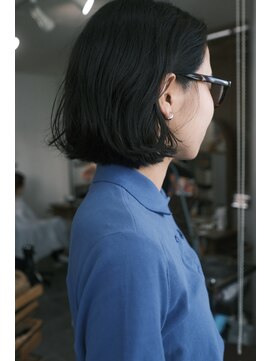 イルフレール(ill frere) ケアパーマ　あごラインボブ　ニュアンス　前髪パーマ　中津