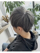 エンクス(enks.) ブリーチオンカラーアッシュグレー