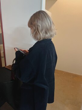 アンイット(unit.) 【maho】ハイトーンボブ×ローライト