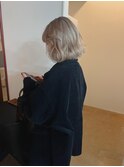 【maho】ハイトーンボブ×ローライト