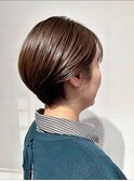 【耳かけショート】ヘアリセッターでまとまるショートボブ