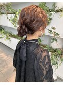 （mutsumi.）結婚式ヘアセット＊お団子＊シニヨン