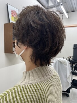 エディ(Hedi) ショートパーマ