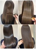 【カット＋縮毛矯正＋内部強化3stepTR】¥10,900