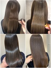 ルミヘアー 県庁藤江店(Lumi hair) 【カット＋縮毛矯正＋内部強化3stepTR】¥10,900