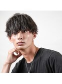 無造作ツイスパマッシュ