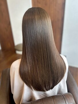 シェール(cher) 髪質改善/透明感カラー/ビフォーアフター【cher西宮北口：MAYA】