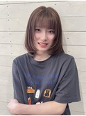 ミディアムレイヤー/レイヤーカット/ミディアム