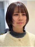 顔周りレイヤーフェイスレイヤー小顔レイヤー レイヤーカット