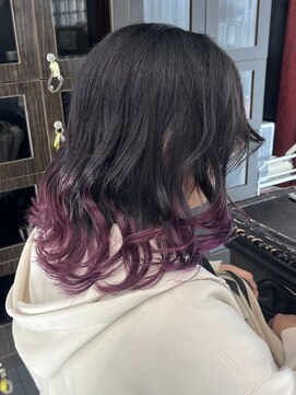 プライズ 錦糸町北口店(prize) グラデーションカラー/パープル/推しカラー【錦糸町北口】hina