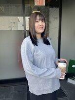 ソユ(so⊆)&nbsp;デザインカラー×ミディアムレイヤースタイル