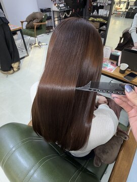 ヘアーアンドビューティーザ エフ(Hair Beauty the F) /縮毛矯正/