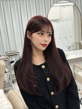 キティー サカエ(kiti SAKAE) ベージュ/レイヤーカット/ハッシュカット/栄