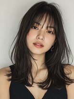 ヴィッカエコル (vicca 'ekolu)&nbsp;ココアブラウン/ミディアムレイヤー/バタフライレイヤー/小顔