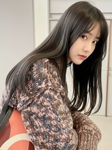 ローレン(LOREN) ミルクティーベージュダブルカラーインナーカラーケアブリーチ