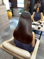 シシ 新宿(She 2.)&nbsp;ウォームブラウン/髪質改善/韓国風/さらツヤ/ロングヘア/美髪