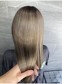 外国人風透け感グレージュ/カーキグレージュ【三軒茶屋】