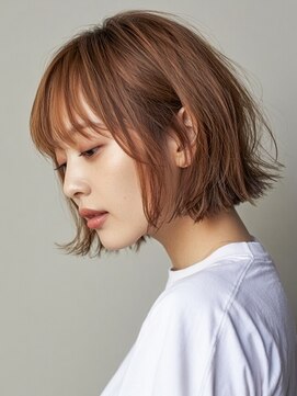 フレイムスヒュー 高崎店(FRAMES HUE) 20代30代40代★暖色大人可愛い外ハネボブ*1