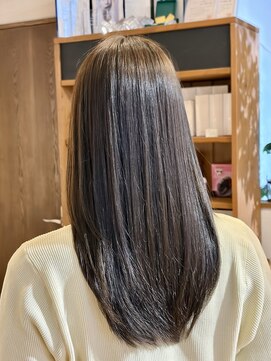 ボタニカ(Botanica) ナチュラルストレート/アッシュベージュ/ブリーチなしカラー