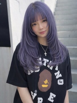 シア トウキョウ 代官山(SIA TOKYO) レイヤーカット/ミディアム/ダブルカラー/代官山/ケアブリーチ