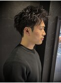 【ルーズショート】短髪/スパイキーショート/ピンパーマ